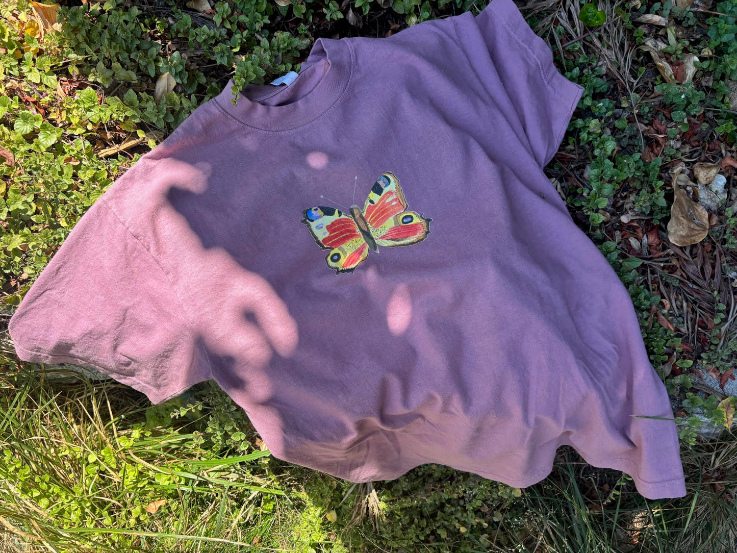 Magic Butterfly Adult Tee - Mauve