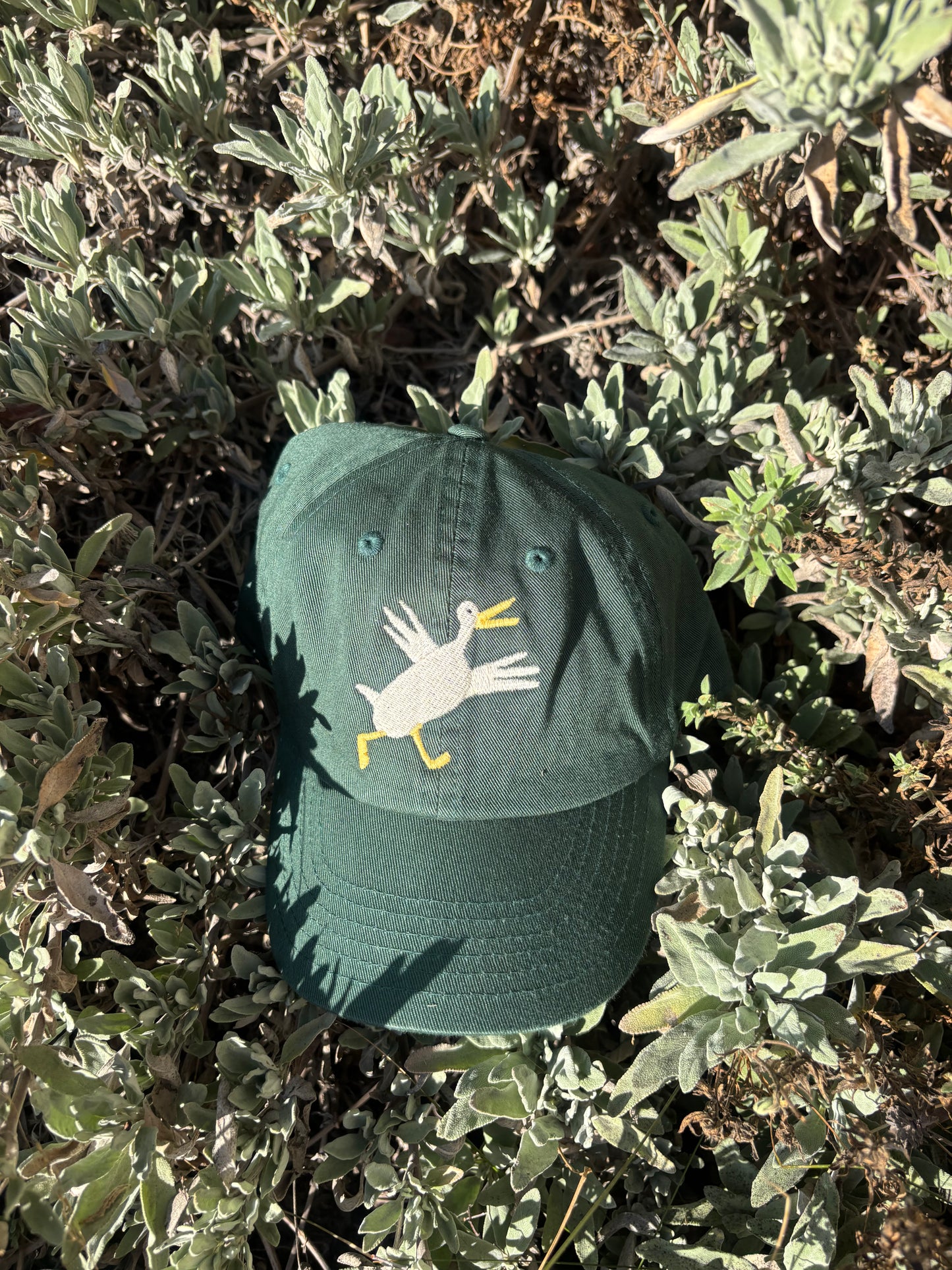 Gus the Goose Hat Adult - Forest Green