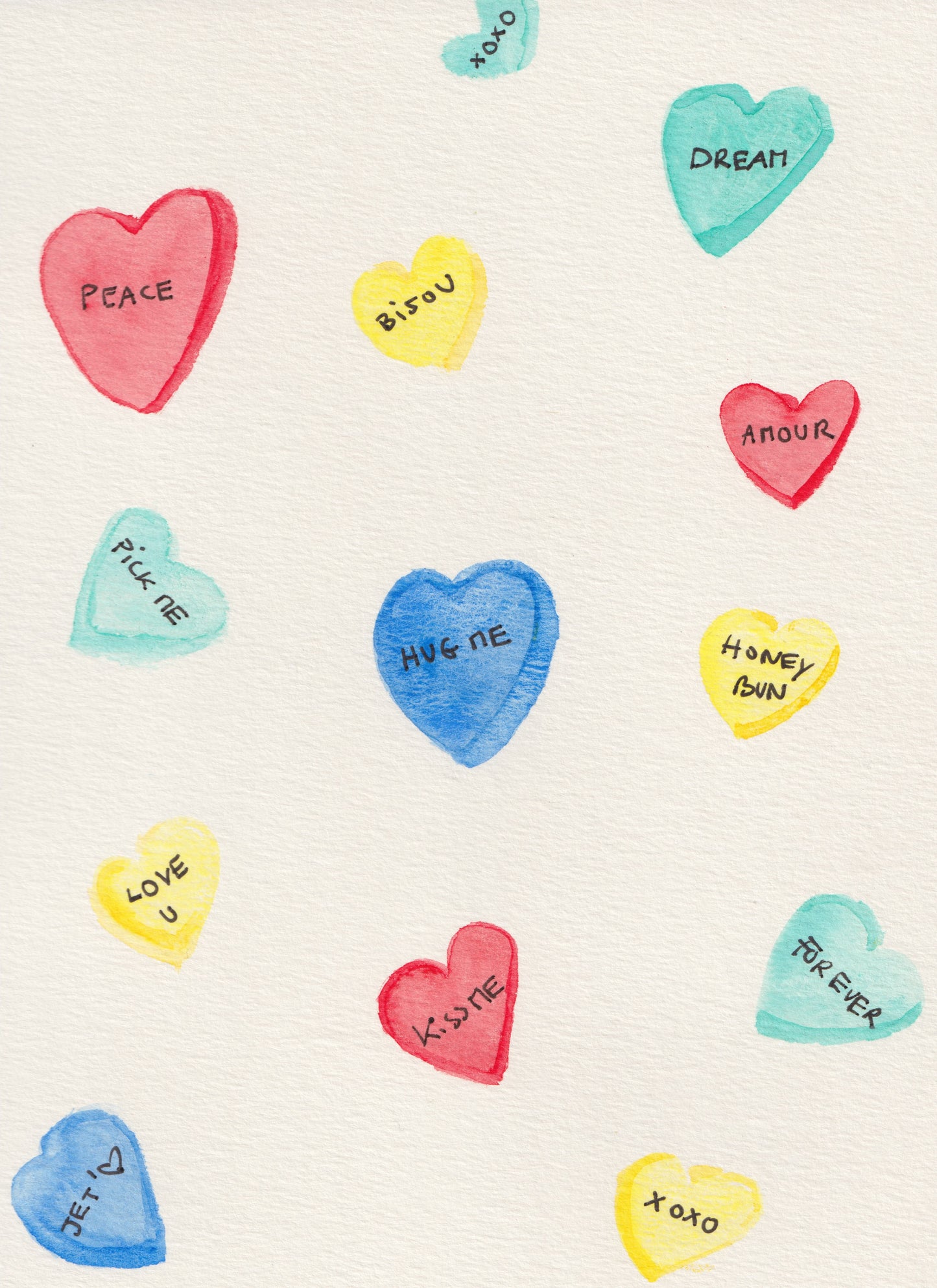 Candy Valentine Card