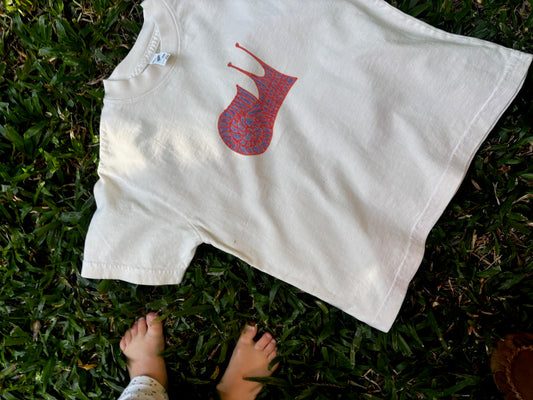 Snail Kids Tee-Shirt Cream NEW!