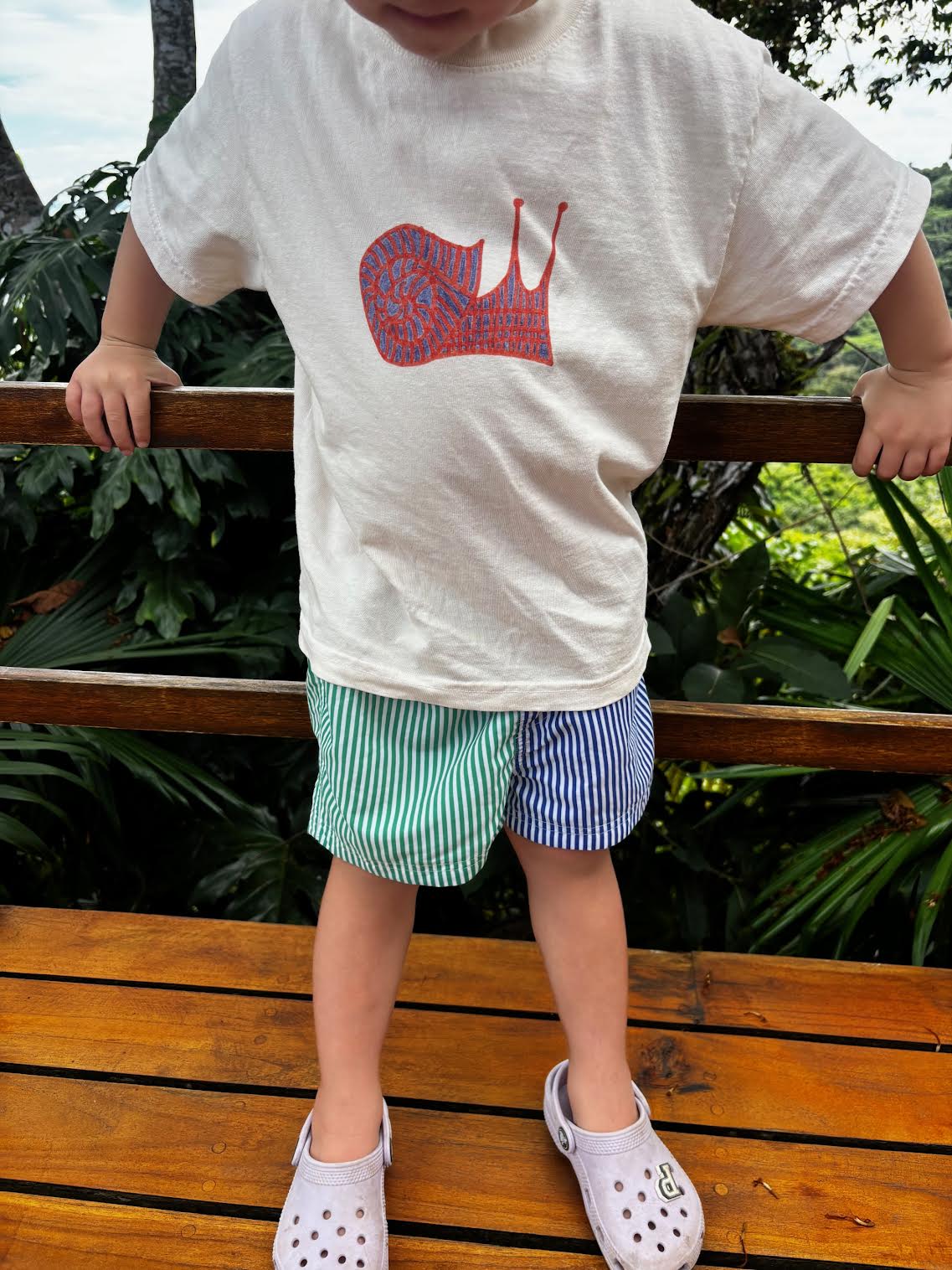 Snail Kids Tee-Shirt Cream NEW!