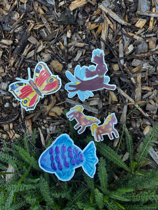 Multi stickers pack (5)