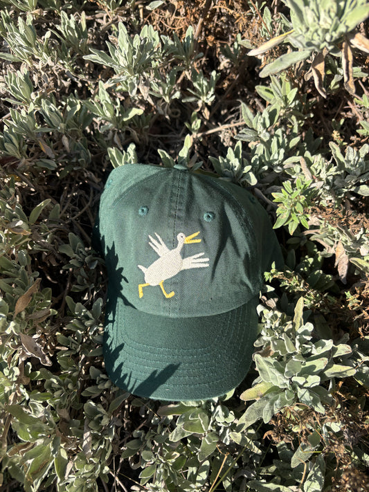 Gus the Goose Hat Adult - Forest Green