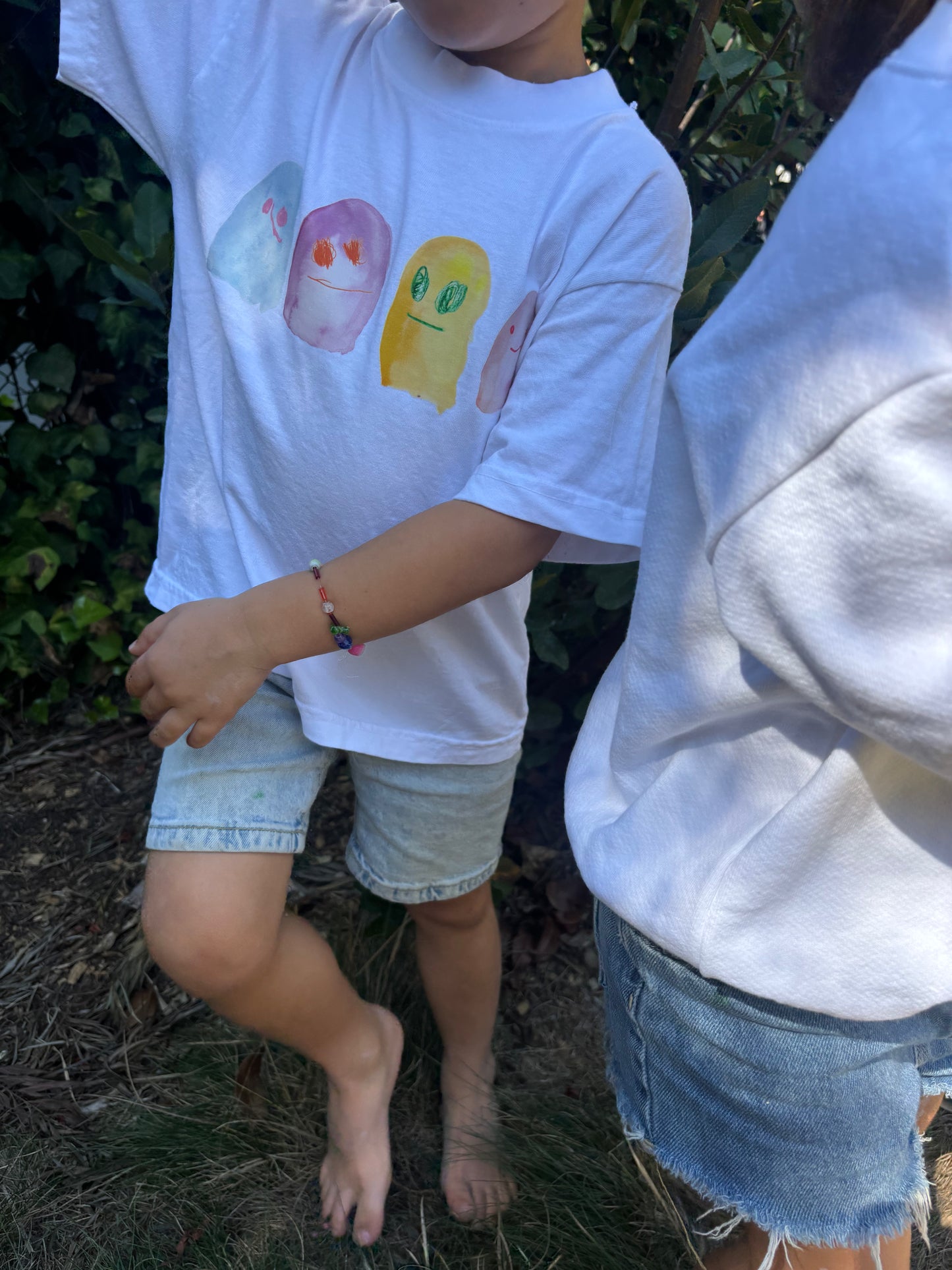 Gummy Ghosts Kids Tee-Shirt - White