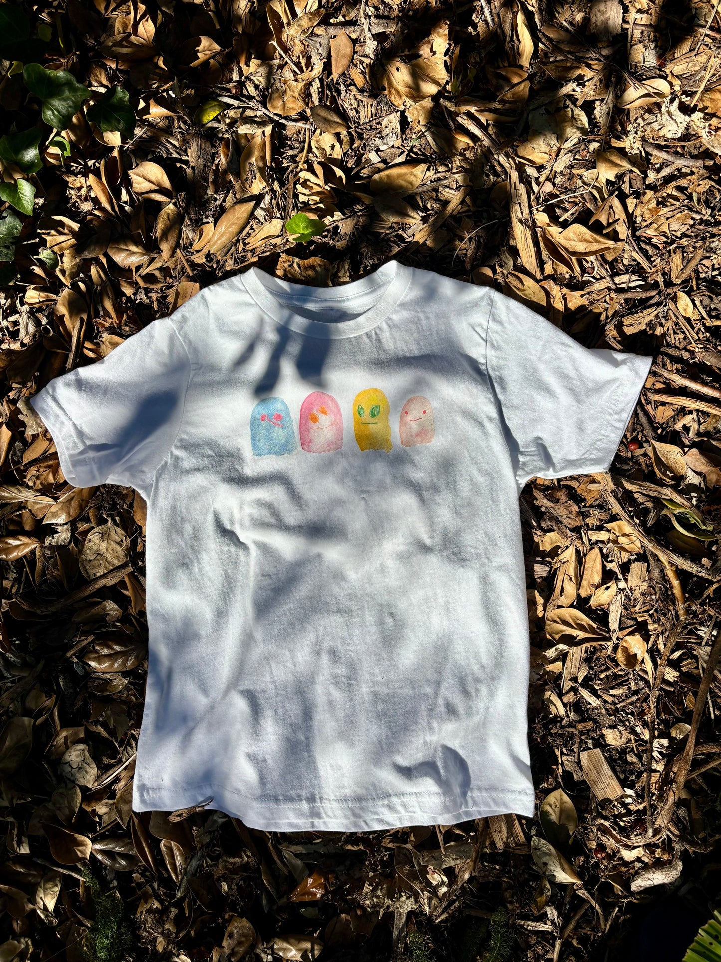 Gummy Ghosts Kids Tee-Shirt - White