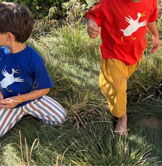 Gus the Goose Kids Tee-Shirt - Tomato